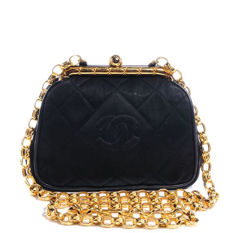 black chanel evening bag|chanel small evening bag.